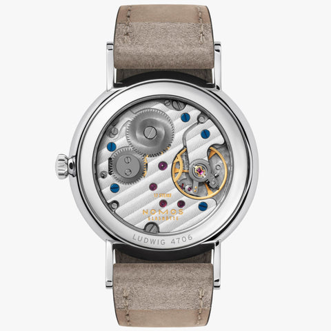 Nomos Glashutte Ludwig 33 Sapphire Crystal Watch