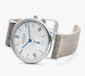 Nomos Glashutte Ludwig 33 Steel Back Watch