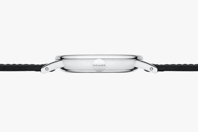 Nomos Glashutte Ludwig Sapphire Crystal Watch