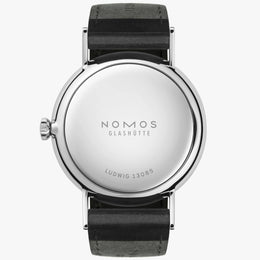 Nomos Glashutte Ludwig Steel Back Watch