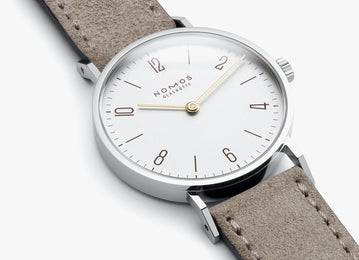 Nomos Glashutte Tangente 33 Duo Sapphire Crystal Watch