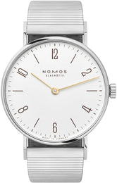 Nomos Glashutte Tangente 33 Duo Steel Back Watch 120 BRACELET