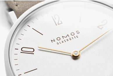 Nomos Glashutte Tangente 33 Duo Steel Back Watch