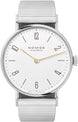 Nomos Glashutte Tangente 33 Duo Steel Back Watch 120 BRACELET