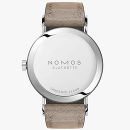 Nomos Glashutte Tangente 33 Steel Back Watch