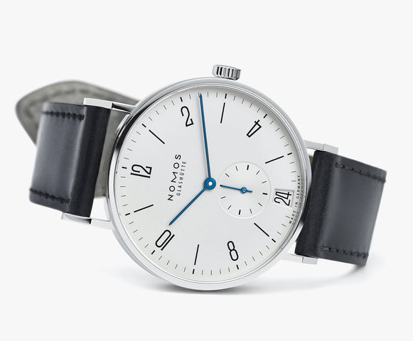Nomos Glashutte Tangente Datum Sapphire Crystal Watch