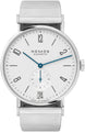 Nomos Glashutte Tangente Datum Sapphire Crystal Watch 130 BRACELET