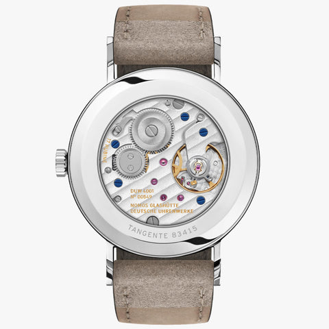 Nomos Glashutte Tangente Midnight Blue Sapphire Crystal Watch