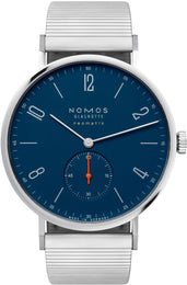 Nomos Glashutte Tangente Neomatik 39 Nachtblau Sapphire Crystal Watch 142 BRACELET