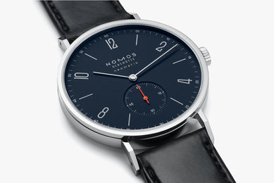 Nomos Glashutte Tangente Neomatik 39 Nachtblau Sapphire Crystal Watch
