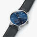Nomos Glashutte Tangente Neomatik Blue Gold Sapphire Crystal Watch