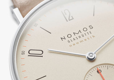 Nomos Glashutte Tangente Neomatik Champagner Sapphire Crystal Watch