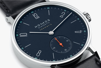 Nomos Glashutte Tangente Neomatik Nachtblau Sapphire Crystal Watch