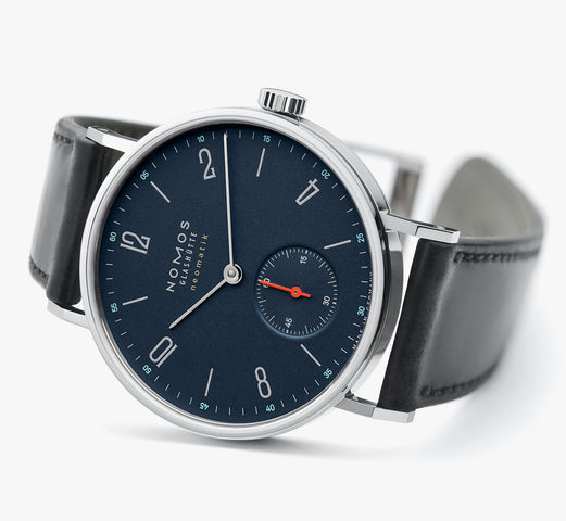 Nomos Glashutte Tangente Neomatik Nachtblau Sapphire Crystal Watch