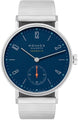 Nomos Glashutte Tangente Neomatik Nachtblau Sapphire Crystal Watch 177 BRACELET