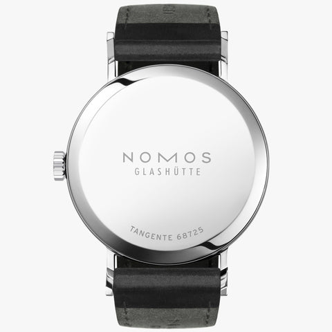 Nomos Glashutte Tangente Steel Back Watch