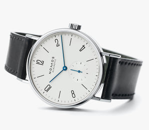 Nomos Glashutte Tangomat Steel Back Watch