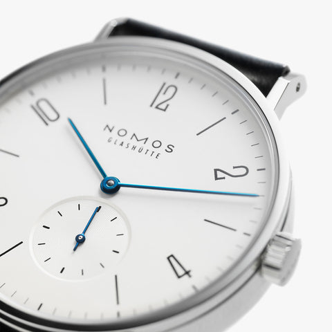 Nomos Glashutte Tangomat Steel Back Watch