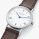 Nomos Glashutte Ludwig 33 Duo Enamel White Watch