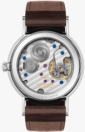 Nomos Glashutte Ludwig 33 Duo Enamel White Watch