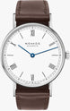 Nomos Glashutte Ludwig 33 Duo Enamel White Watch 249