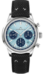 Norqain Watch Freedom 60 Chrono 40mm Sky Blue Rubber Limited Edition N2201S22C/IAA221/20BPR.18S