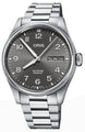 Oris Big Crown ProPilot Big Day Date Bracelet Watch with grey dial, steel bracelet, steel case