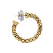 Fope Essentials 18ct Yellow Gold Small Hoop Earrings OR01