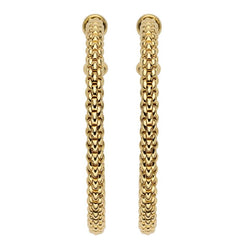 Fope Essentials 18ct Yellow Gold Large Hoop Earrings OR03
