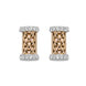 Fope Essentials 18ct Rose Gold Diamond Stud Earrings OR07/BBR