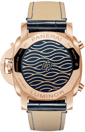 Panerai Luminor Chrono Goldtech Blu Notte Watch