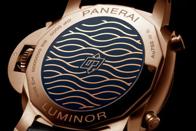 Panerai Luminor Chrono Goldtech Blu Notte Watch