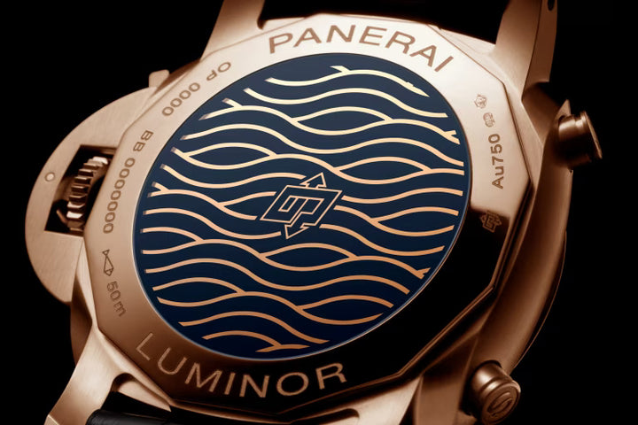 Panerai Luminor Chrono Goldtech Blu Notte Watch