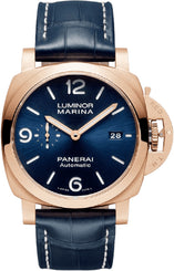 Panerai Watch Luminor Marina Goldtech Sole Blu PAM01112