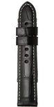 Panerai Strap Aligator Black 24/22mm