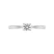 Platinum 0.20ct Diamond Round Brilliant Cut Solitaire Ring