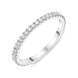 Platinum 0.30ct Diamond Brilliant Cut 3/4 Eternity Ring D