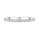 Platinum 0.30ct Diamond Brilliant Cut 3/4 Eternity Ring D