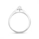 Platinum 0.40ct Diamond GIA Certified Marquise Cut Solitaire Ring
