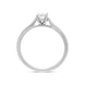 Platinum 0.40ct Diamond Round Brilliant Cut Claw Set Solitaire Ring, FEU-2044_3