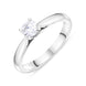Platinum 0.40ct Diamond Solitaire Ring FEU-2888