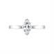 Platinum 0.50ct Diamond Marquise Cut Solitaire Ring