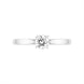 Platinum 0.50ct Diamond Round Brilliant Cut Solitaire Ring