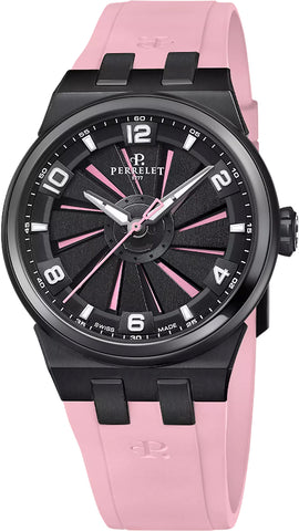 Perrelet Watch Turbine Titanium Pink Flamingo A4067/8