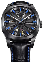 Perrelet Turbine Urban Skeleton 3 Hands Watch