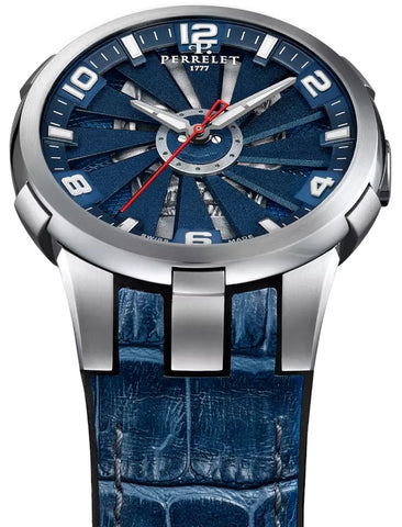 Perrelet Turbine Skull 3 Hands Watch