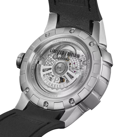 Perrelet Turbine Skull 3 Hands Watch
