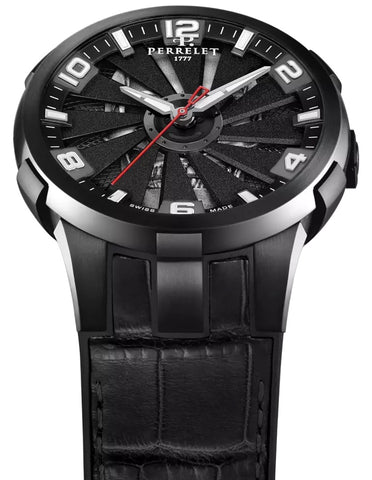 Perrelet Turbine Skull 3 Hands Watch
