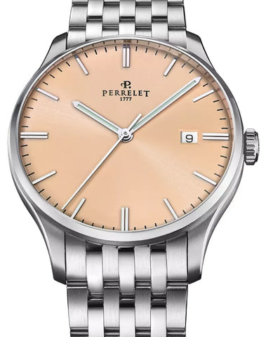 Perrelet Weekend 3 Hands Salmon Watch