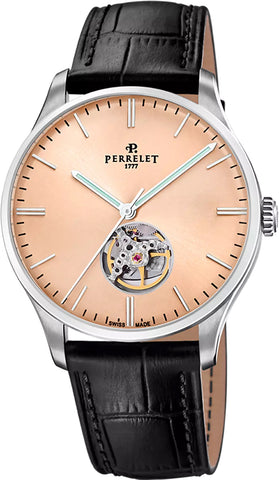 Perrelet Watch Weekend 3 Hands Open Heart A1302/E